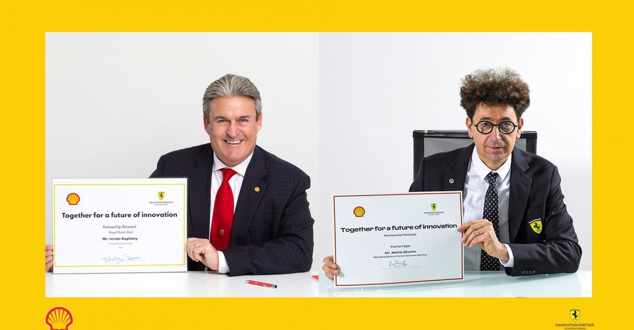 Megújította partnerségét a Ferrari és a Shell