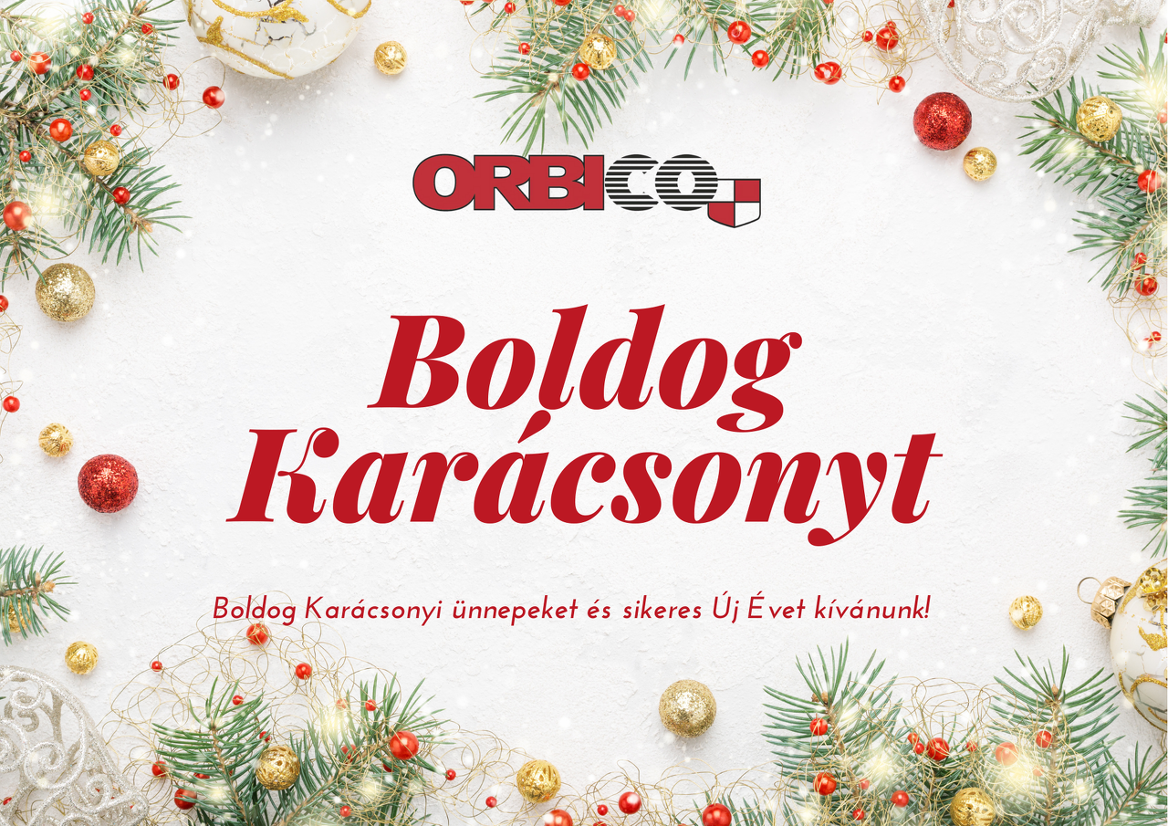 Boldog Karácsonyi ünnepeket és sikeres Új Évet kívánunk!